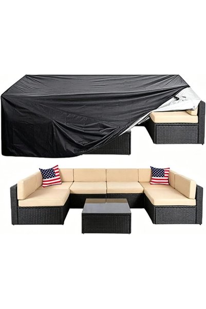 Generic Waterproof Patio Furniture Cover, 210D Oxford Fabric, UV & Tear Resis...