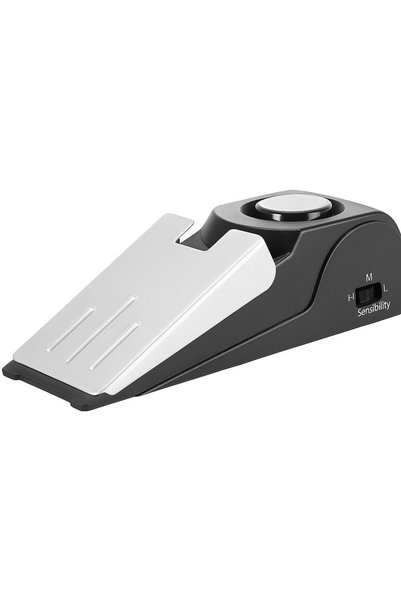 Generic 2-in-1 Door Stop Alarm – Anti-Theft Security Stopper with 120 dB Sire...