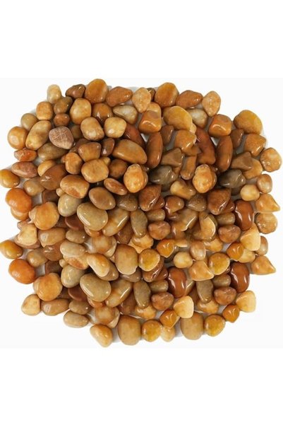 Goishtrie Light Brown Smooth & Polished Decorative Small Size Stones Pebbles ...