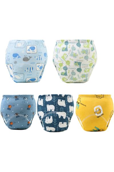 Generic 5PCS Baby Potty Training Pants Cotton, Soft Breathable Potty Training...