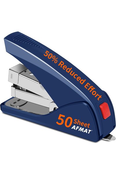 Generic Effortless Stapler for Desk, 50 Sheet Desktop Stapler, Ergonomic Offi...