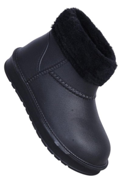 Ayakcenter E498 Waterproof Girls' Fur-Lined Boots