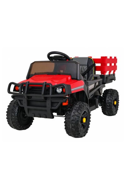 TEA Sports Tractor electric pentru copii FARMER PICK-UP (0926) Rosu