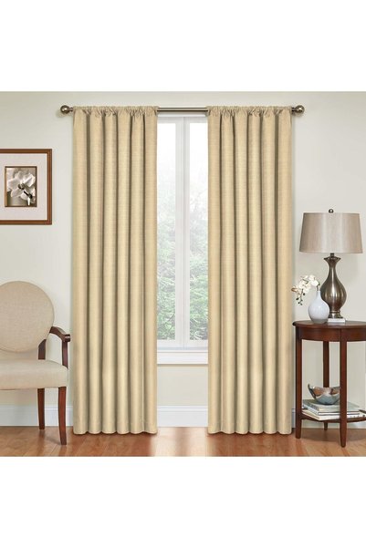 Generic Kendall Modern Blackout Thermal Rod Pocket Window Curtain for Bedroom...