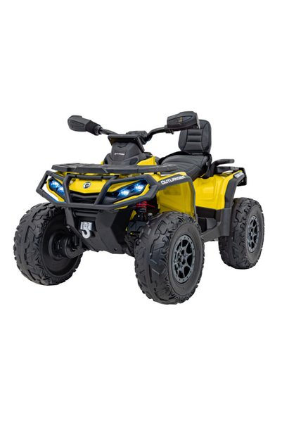 TEA Sports ATV electric pentru copii Autokids Can-Am Outlander cu 2 locuri, c...