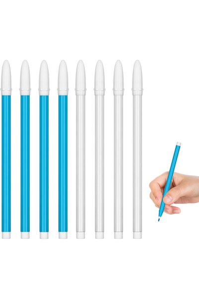 Generic 8 Pieces Fabric Markers, Washable Fabric Pens for Temporary Marking, ...