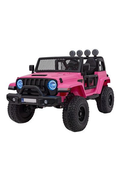 TEA Sports Masinuta electrica copii SUV OFFROAD 4x4 JL213 Roz 12V 14Ah, 2 loc...
