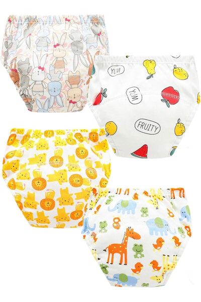 Generic 4PCS Potty Training Pants, Training Pants Toddler, Reusable Potty Tra...