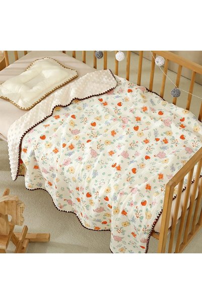 Generic Muslin Baby Blanket Newborn Receive Blanket Cotton Swaddling Wrap Str...