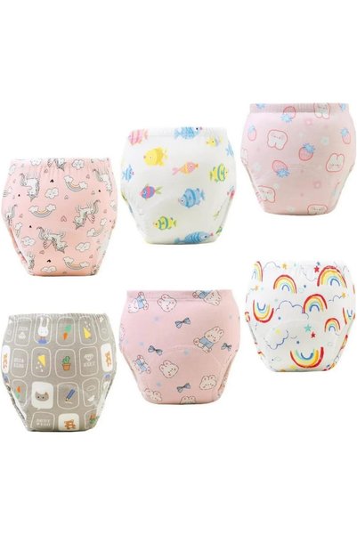 Generic Baby Potty Training Underwear Pants 6Pcs, XYSHAN® Strong Absorbent Co...