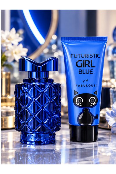 V.V LOVE V.V. LOVE Futuristic Girl Blue Set Cadou Femei, Apă de Parfum EDP + ...