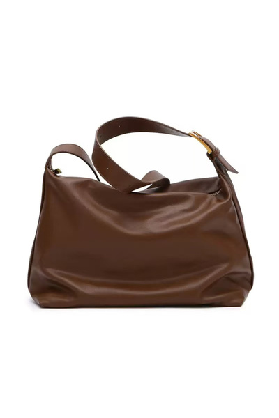 Take Two By Styli Brown Hobo Crossbody Bag