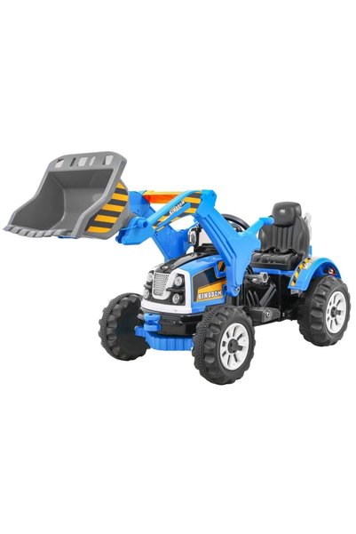 TEA Sports Tractor electric pentru copii cu cupa (328) Albastru