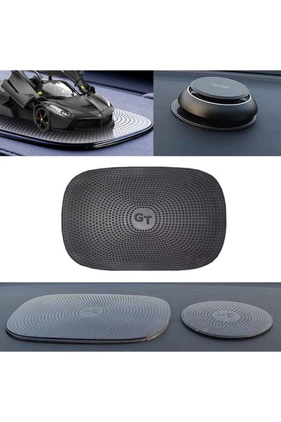 Generic 4Pcs Anti-Slip Pad for Car Dashboard, Multi-Functional Non-Slip Magic...
