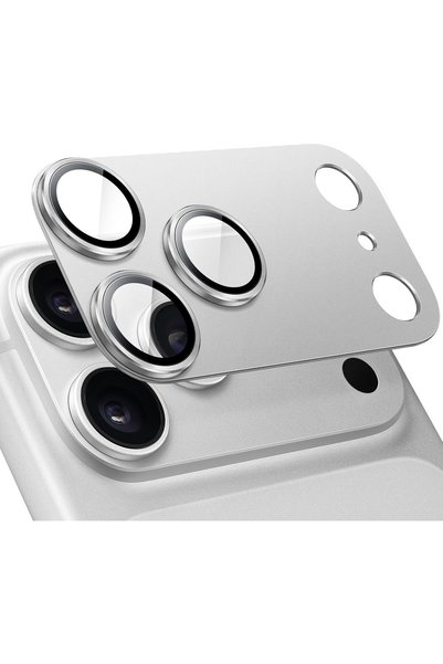 Generic Camera Lens Protector for iPhone 18 Pro Max, 1-Pack, Silver