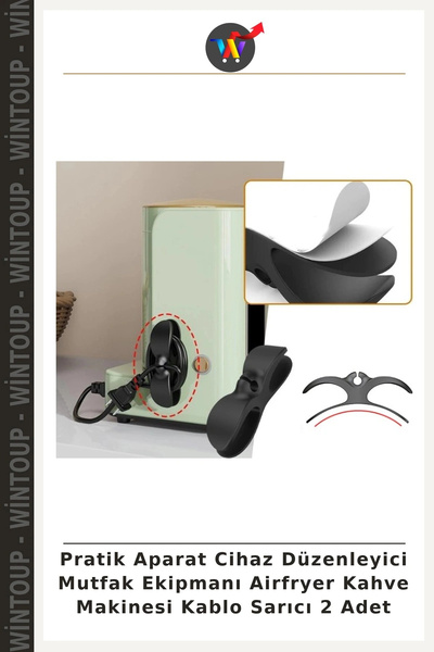 Wintoup Practical Organizer for Appliances and Kitchen Equipment: Air Fryer, ...