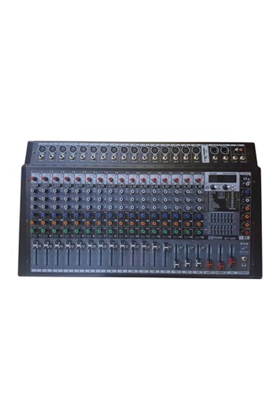 Bofmann BF-PM1699 2x350W 16 Kanal Power Mikser - DSP Efektli, USB/Bluetooth