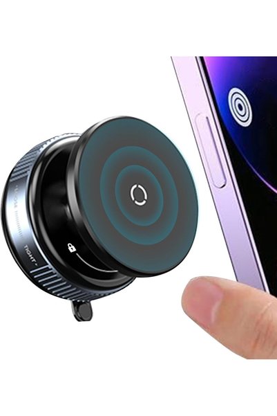 Generic Car Phone Holder Mount, حامل جوال للسيارة مغناطيسي شفط, Adjustable 36...
