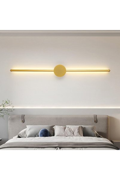 Generic Modern Interior Wall Light 10W LED Wall Light, Gold Wall Light for Be...