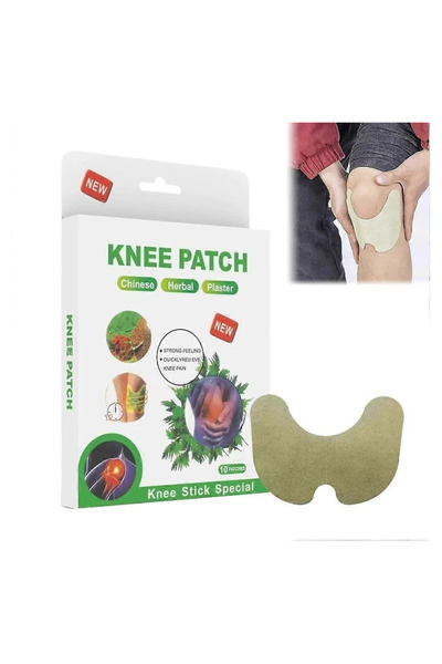 Generic Brand Plasturi cu Extracte Naturale pentru Genunchi, Cutie 50 Bucati