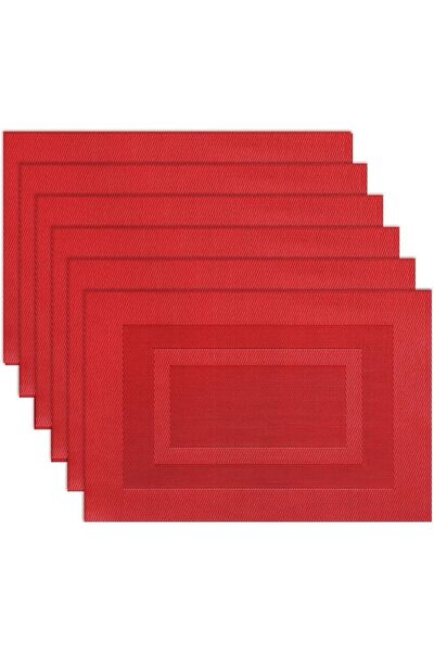 Generic Placemats,Washable Vinyl Woven Table Mats,Elegant Durable Placemats f...