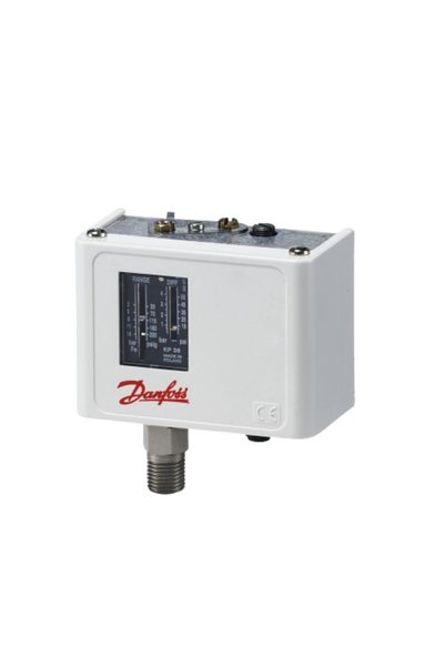 DANFOSS Presostat, tip KP 35, -0,2…7,5 bar, presiune diferențială 0,7…4 bar, ...