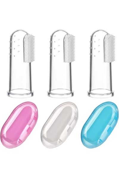 Generic Baby Finger Toothbrush for Training Teething, Infant and Toddler Teet...