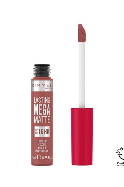 Rimmel أحمر شفاه سائل ماتي يدوم طويلاً - 200 - بينك بلينك، 7.4 مل