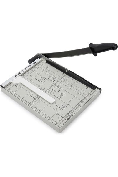 Generic A4 Paper Cutter Heavy Duty 10-Sheet Capacity Guillotine Trimmer Porta...