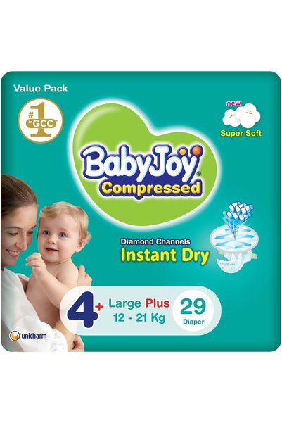 Generic Compressed Diamond Pad, Size 4+, Large+, 12-21 Kg, Value Pack, 29 Dia...