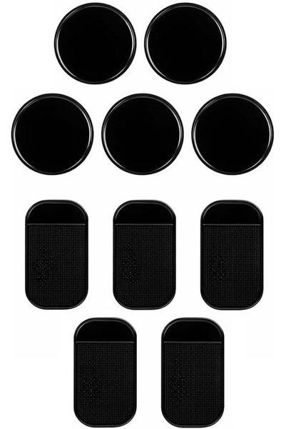 Generic Anti-Slip Gel Pads, Reusable Silicone Pads for Car Dashboard, 10 PCS ...