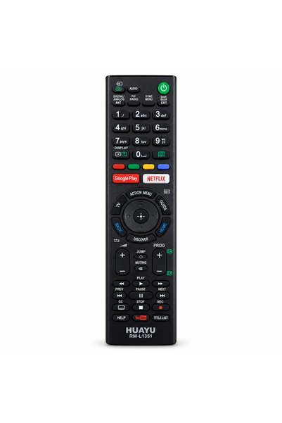BURAQ جهاز التحكم عن بعد الذكي HUAYU RM-L1351 للتلفزيونات الذكية، مزود بأزرار...