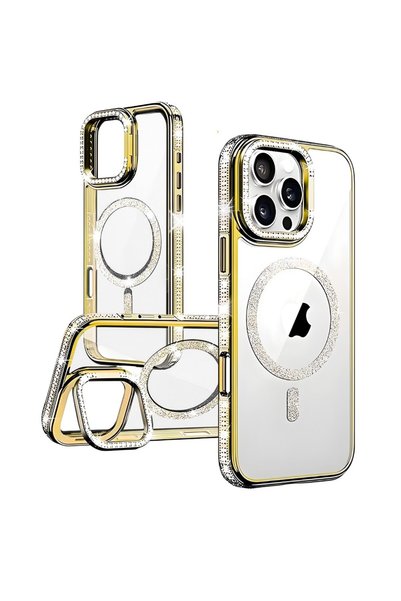FONIX Husă pentru Apple iPhone 16, Inserție stelară, Compatibilă MagSafe, Pie...