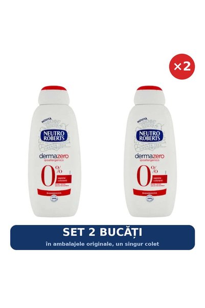 Neutro Roberts Set 2 x Gel de duș hipoalergenic Neutro Roberts, 450 ml