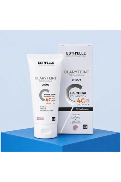 SYMETRIC CLARYTEINT ROSE Esth'elle Light Foundation for Pigmentation Removal ...