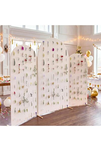 Generic 6 Pcs Artificial Flower Garlands, 2m Wildflower Vines with Silk Flowe...