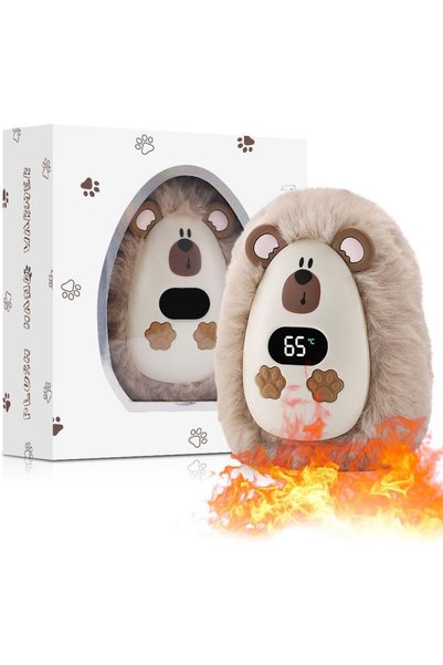 Generic Hand Warmers Rechargeable, Heat Levels (45–65℃), Real-Time Temp & Bat...
