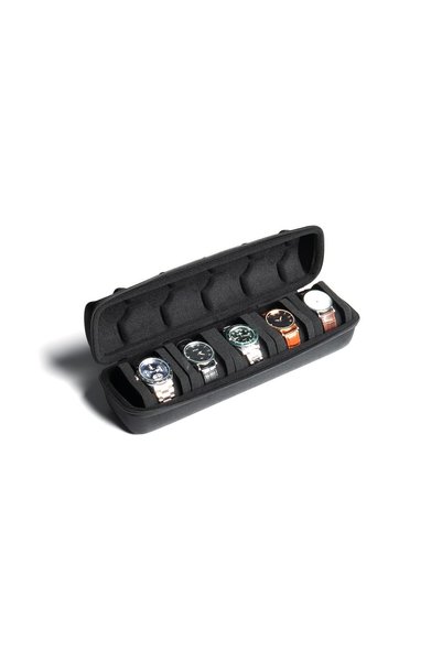 GENERAL 8 slots Watch Case, hard watch storage case, hard watch box, padded c...