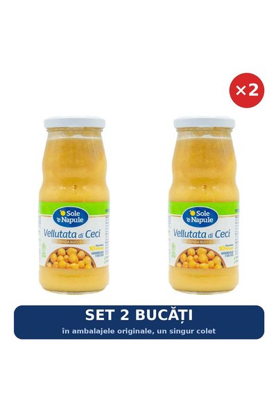 O Sole e Napule Set 2 x Cremă de năut ’O Sole ’e Napule, 350 g