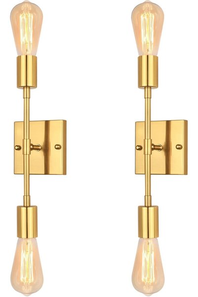 Generic Wall lamps, Vintage Industrial Double Sconce 2, E26 Base, Suitable fo...