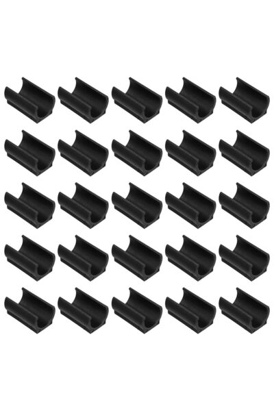 Generic U Shaped Chair Leg Floor Protectors, 25pcs Rectangle Stool Leg Floor ...