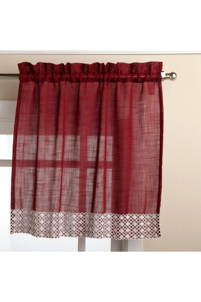 Generic Kitchen Curtains for Windows 40+ Styles & Colors Swag, Valance, Tier ...
