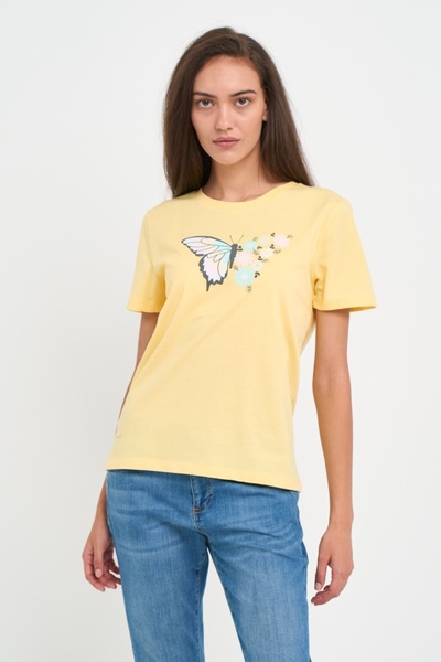 Kenvelo - Tricou damă cu imprimeu detalii grafice fluture