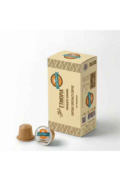 HOTSPOT Capsule Cafea Specialty Ethiopia Yirgaffee Kokanna (10 capsule)