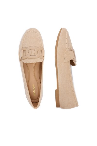 DeeZee Mocasini de damă LE601-41 Bej