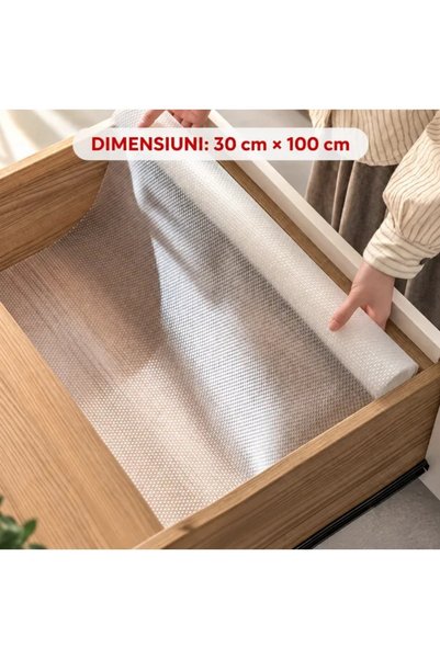 Genos Protectie antiderapanta pentru interior dulap si sertare
