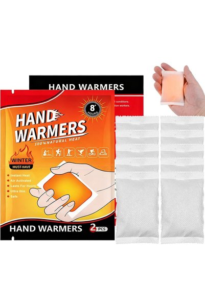 Generic 10 Pcs Hand Warmers, Foot Warmers-Disposable Heat Pad, 8+ Hour Long L...