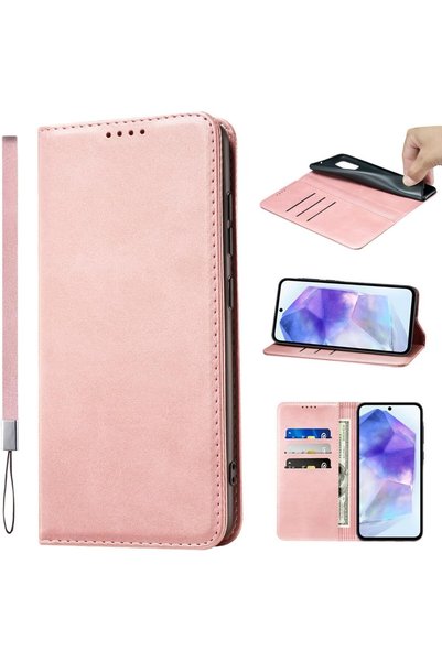Generic cover for Samsung Galaxy A55 5G Cover PU Leather Wallet Case Card Hol...