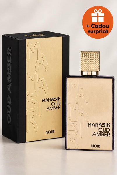 OferteTop Parfum Arăbesc Unisex Oud Amber Noir, Eau de Parfum 100 ml, Oud și ...