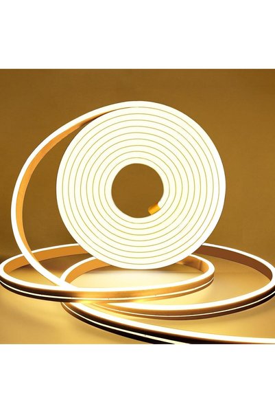 Generic LED Neon Strip Lights 10M Dimmable 1200 LEDs Warm White 2700K 24V